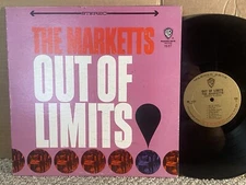 Marketts Out Of Limits VG+ ORIG GOLD LABEL surf space rock garage instrumental
