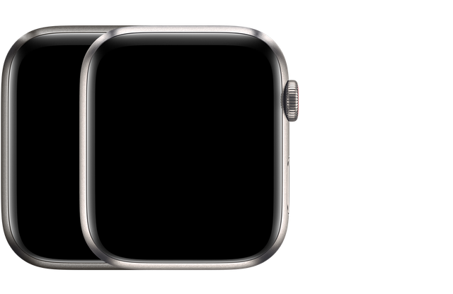 Apple Watch Series 5 40mm Cellular A2094 Silver Titanium Ceramic White Band | eBay