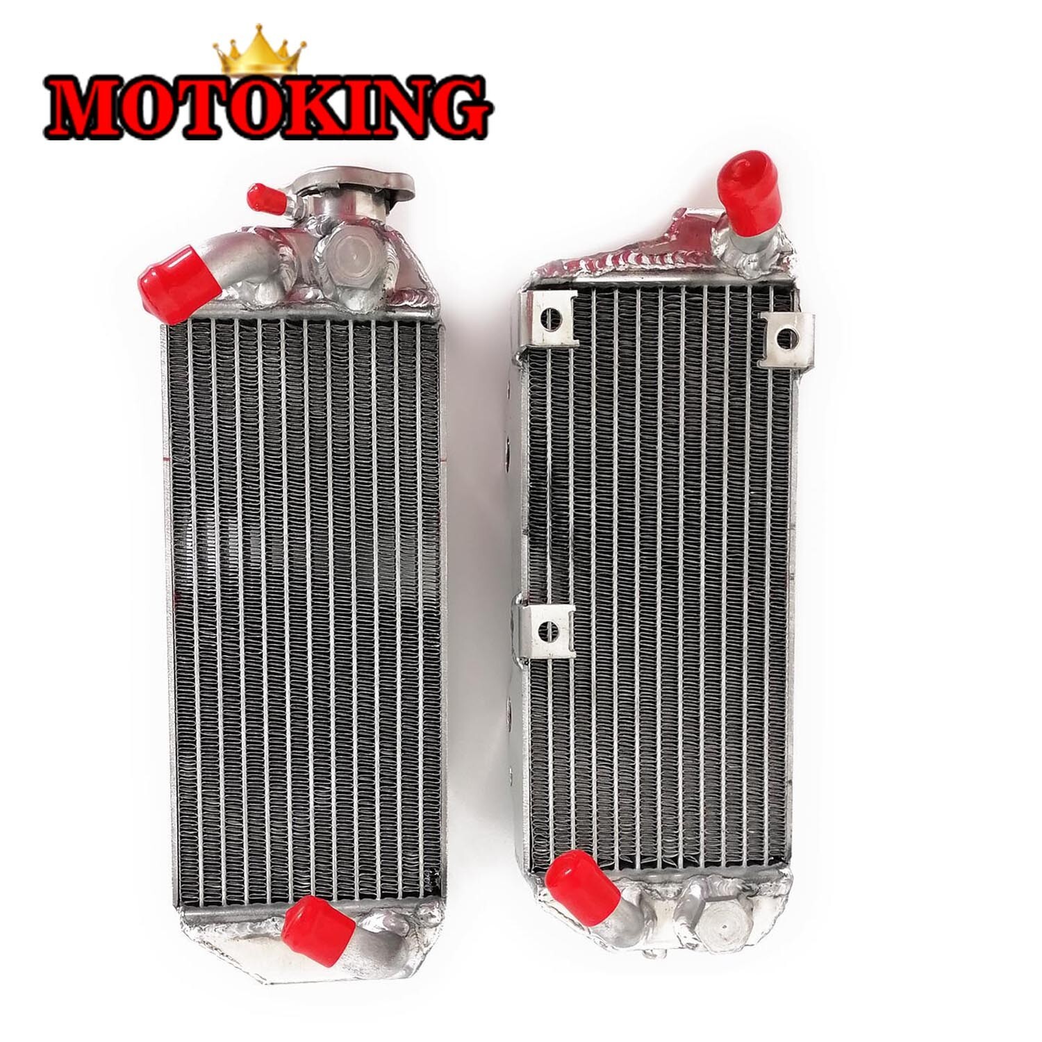 Aluminum Radiators For Suzuki DRZ400S/DRZ400SM 2000-2022 - Left & Right Set, 2-Row Downflow, 1-Year Warranty By Winner Racing 2 thumbnail image