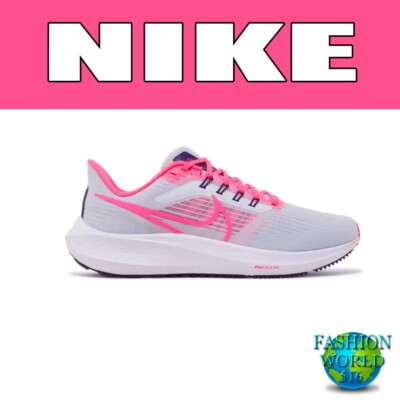 Nike Air Zoom Pegasus 39 Pure Platinum/ Pink Women's Shoes Size 9 FD0296-001