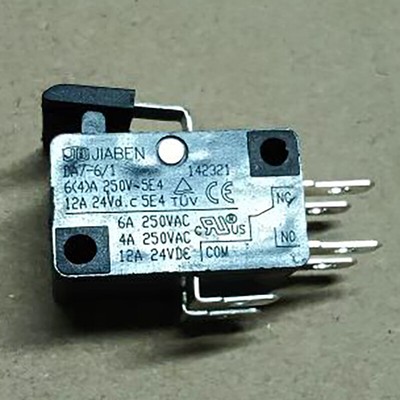 1PC JIABEN DA7-6/1 Micro Switch Double Power Tool Switch 6A250VAC 12A24VDC