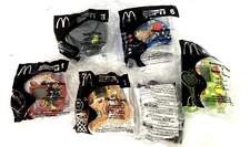 Set of 6 McDonalds 2004 ESPN Electronic Handheld Sports Games New Sealed Bags