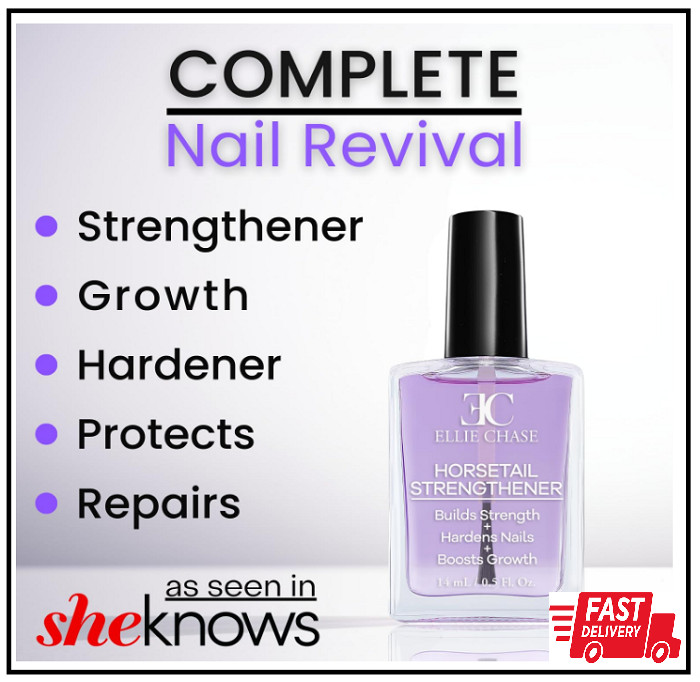Horsetail Nail Strengthener, Growth, Hardener, Repair Treatment Polish 0.5 OZ/He