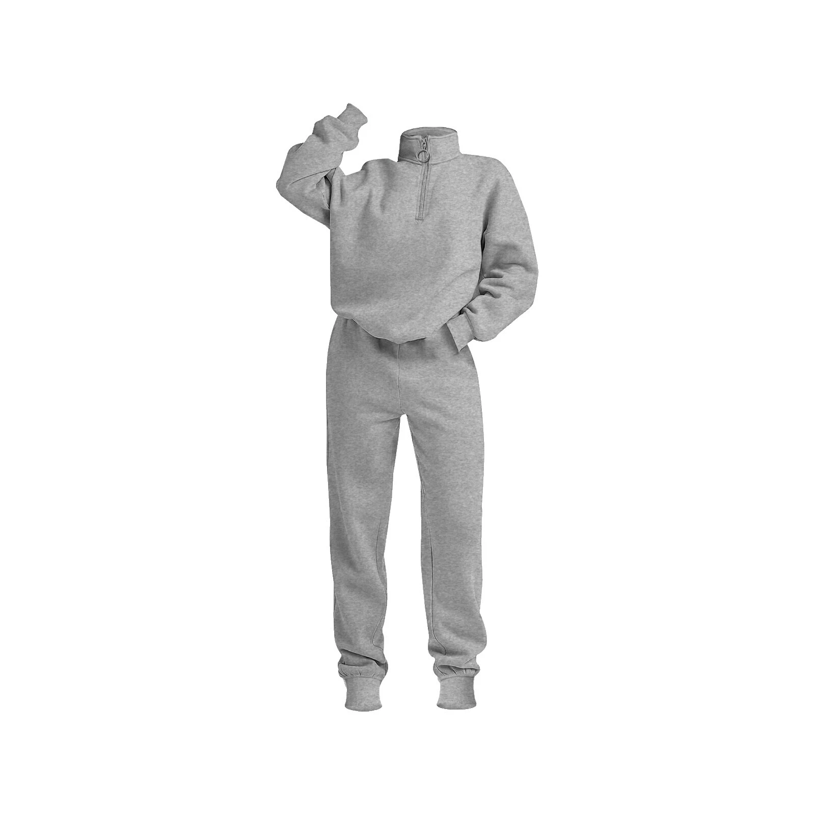 Solid Regular Size Tracksuits & Sets for Women
