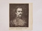 Major General Mansfield Lovell 1888 Civil War Portrait Print