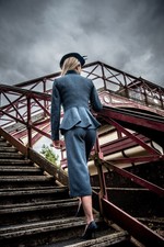 Bella Hoskyns Peplum Wool Jacket