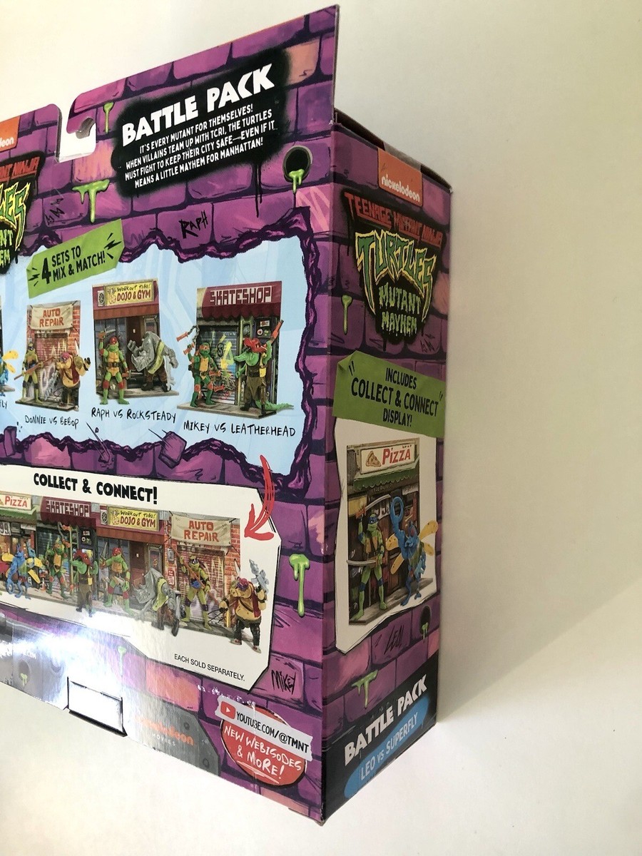 TMNT Teenage Mutant Ninja Turtles Mutant Mayhem LEO Vs SUPERFLY