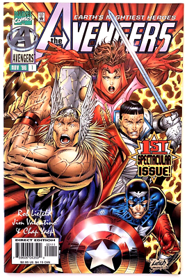 The Avengers #1 Nov. 1996 VF/NM Rob Liefeld, Jim Valentino See
