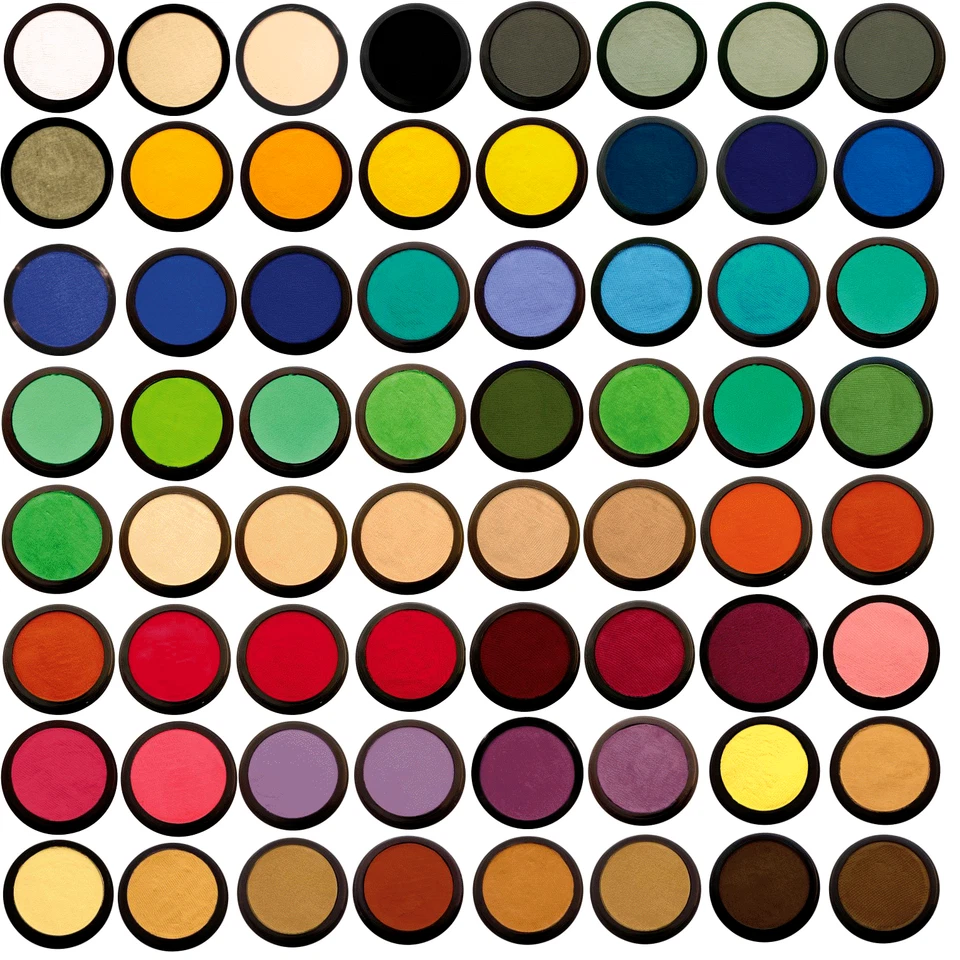 Eulenspiegel Profi Aqua Schminke Einzelfarben, 3,5 ml, dermatologisch getestet