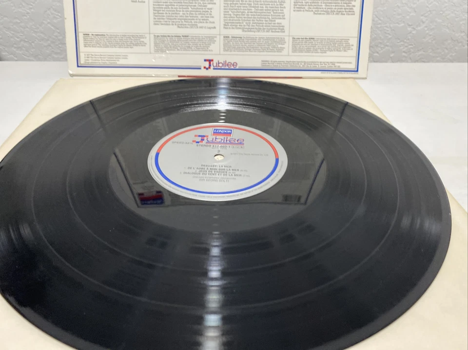 Sir Georg Solti / Ravel Bolero Debussy La Mer Prelude LP Vinyl - Image 3 of 4