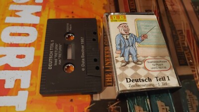 Deutsch Teil 1 (Stone Castle 1986) Commodore 16 116 +4 (Tape, Manual, Box) 8-bit