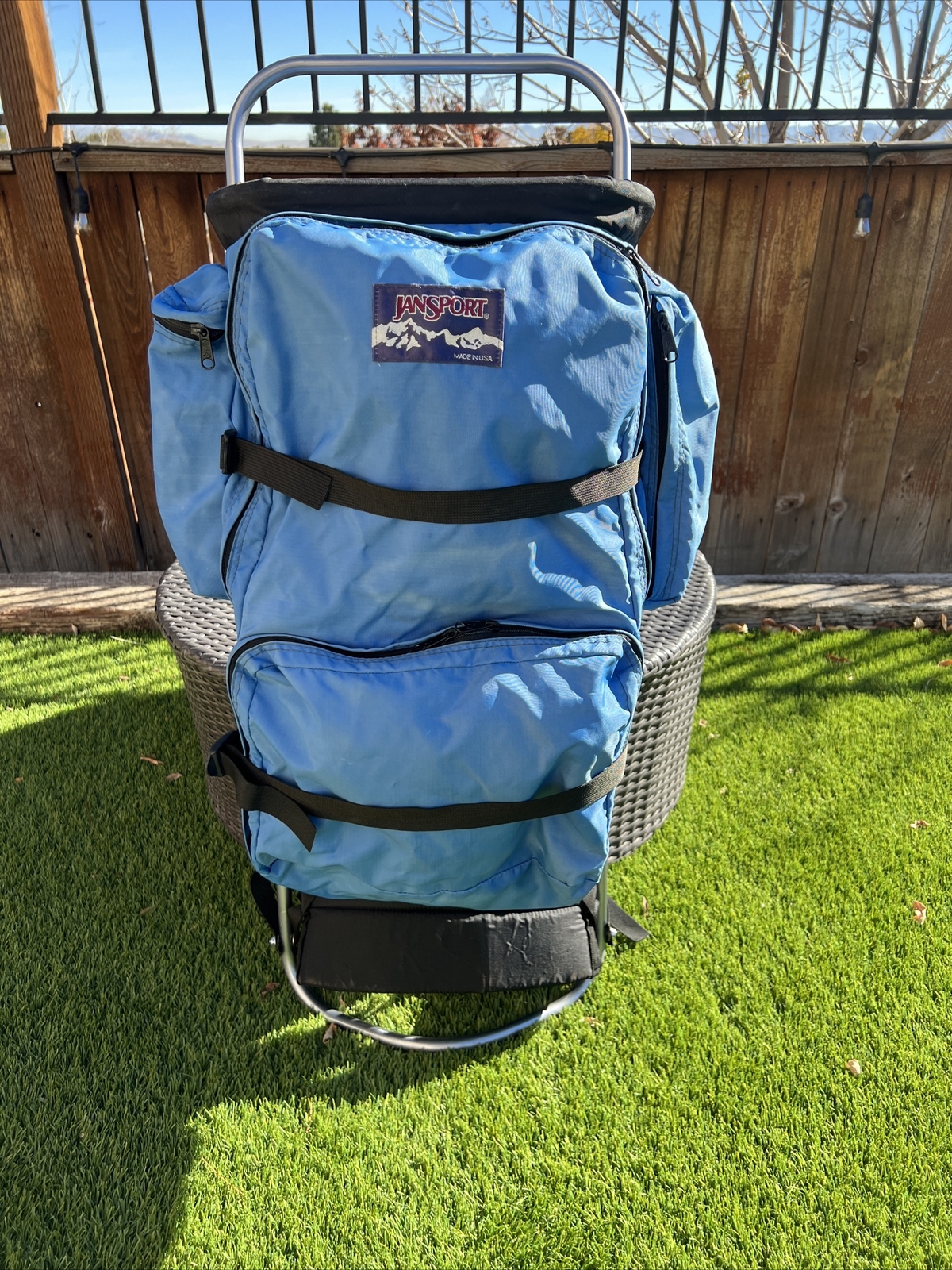 Vintage Jansport External Frame Backpack Made in USA eBay