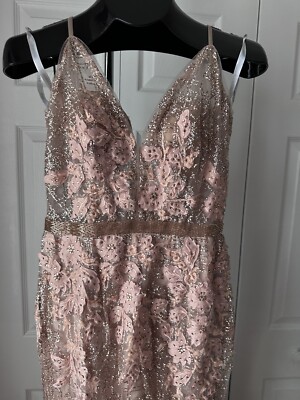 Jovani Dusty Rose Mother of the Bride/Groom Dress Size 10 Alterations  Excellent | eBay