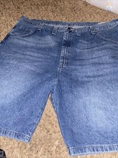46 mens jean shorts wrangler vintage htf