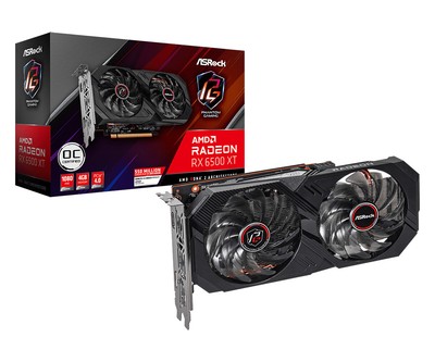 ASRock RX 6500 XT Phantom Gaming D 4GB OC