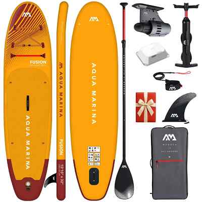 Aqua Marina Fusion 330 cm SUP + BlueDrive S Motor + Komplettset + Geschenk