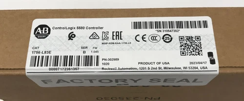 Processore Allen Bradley 1756-L83E ControlLogix Logix5580 AB 1756L83E - Foto 2 di 3