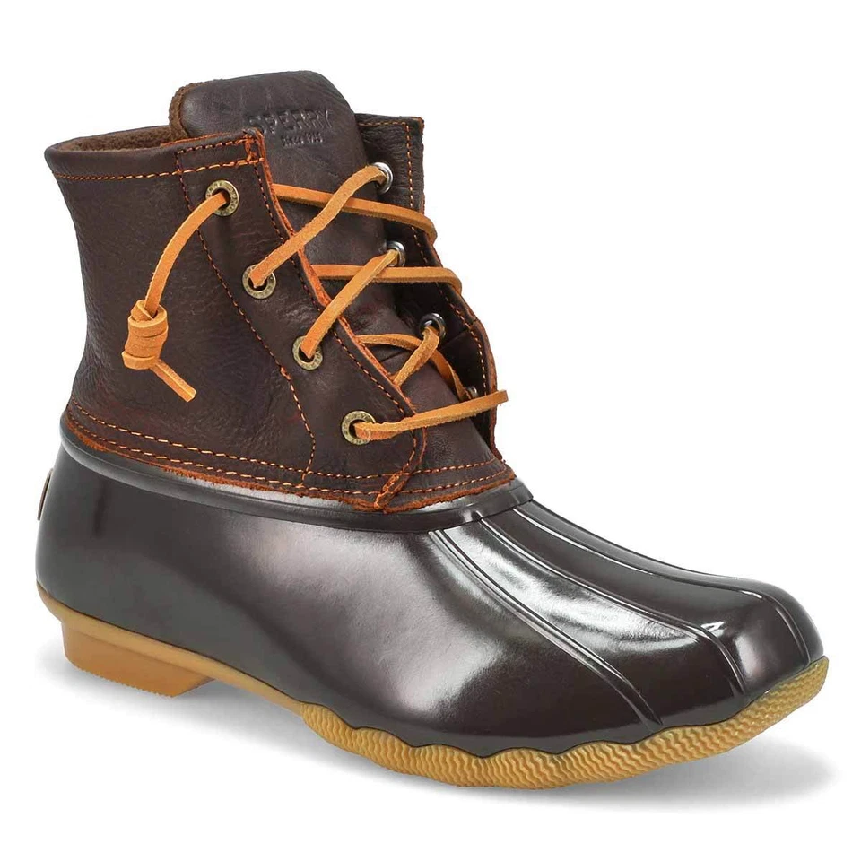 Sperry Stiefel TAN gefüttert wasserdicht Schnürung Reißverschluß Stiefelette - Bild 1 von 4
