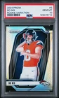 2024 Panini Prizm Bo Nix Rookie Silver Variation PSA 10 Denver Broncos QB 🔥