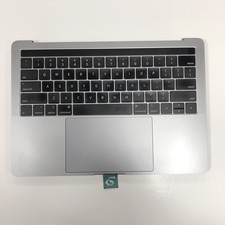Apple MacBook Pro 13  A1989 2018 Top Case Cover Keyboard Space Gray Grade B Used