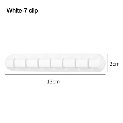 Silicone Cable Organizer Flexible Wire Holder Cable Management Earphone Cord - Photo 16/21