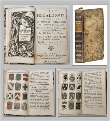 L'ART HÉRALDIQUE contenant la MANIÈRE d'APPRENDRE le BLASON - BARON - 1695 - Photo 1/4