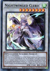 Nightwinged Cleric BPRO-EN038 Super Rare 1st Edition