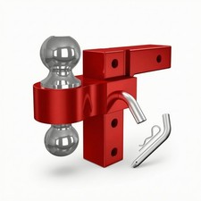 Dual Ball Hitch Anti-Theft Hitch with Dual Balls Heavy Duty for off-Highway