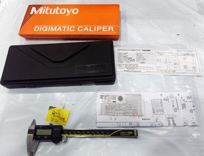 150mm/0-6 Absolute Digital Digimatic Vernier Caliper Mitutoyo Japan 500-196-30