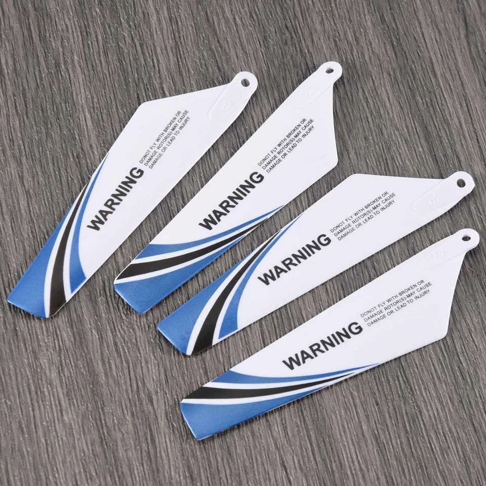 4pcs spare blades for helicopter rotor rc S107, F8T71311 - Image 2 of 4