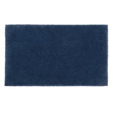 Better Homes Gardens Ultra Soft Polyester Bath Rug, 20"x34", Blue Admiral