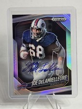 2025 Panini Prizm Black Joe DeLamielleure True Silver Prizm Auto Buffalo Bills🔥