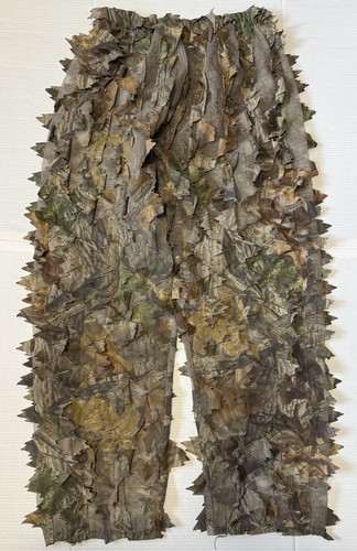 CABELAS - Men's USA Seven Piece Leafy 3-D Ghillie Camo Hunting Suit - Size L/XL - Picture 6 of 17