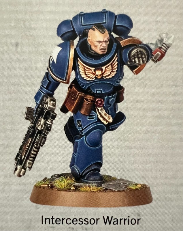 Warhammer 40,000 Kill Team Space Marine Intercessor Warrior (B)