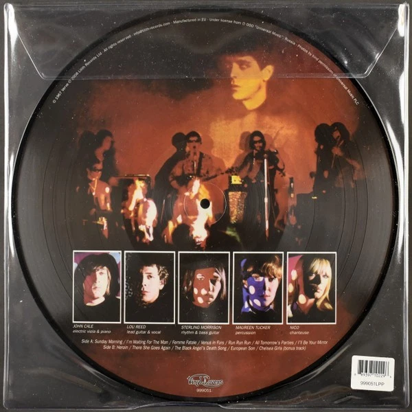 THE VELVET UNDERGROUND & NICO - THE VELVET UNDERGROUND & NICO - LP Picture Disc