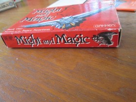 Might and Magic Famicom FC Complete in Box Good Condition Japan