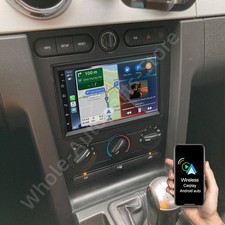 For 2005-2009 Ford Mustang 7 Apple Carplay Radio Android 15 Gps Navi Wifi Wcam