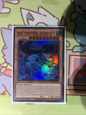YuGiOh! - Radiant Typhoon Varuroon, the Vibrant Vortex DOOD-EN016 Super Rare NM
