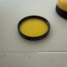 Tiffen Photar Yellow 2 Series 5 Filter Made In USA With Case