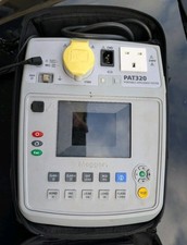 Megger PAT 320 Portable Appliance Tester + Carry Case + Leads 