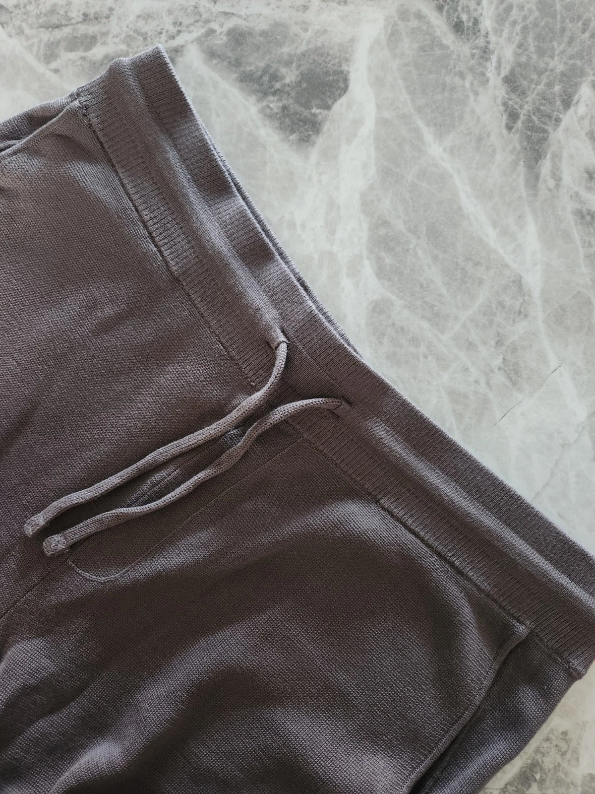 M&S AUTOGRAPH Cotton Modal Knitted Joggers ~ Size L