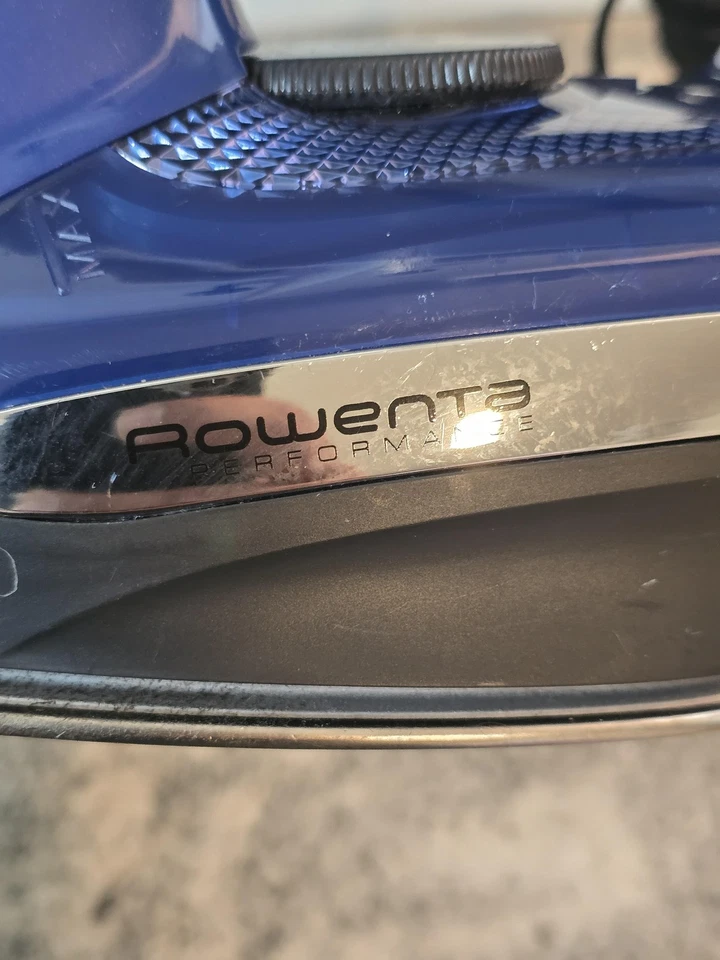 Microsteam Plancha Rowenta Performance DW2350 1725W Ráfaga de Vapor Anti Goteo Azul Foto 4 de 4