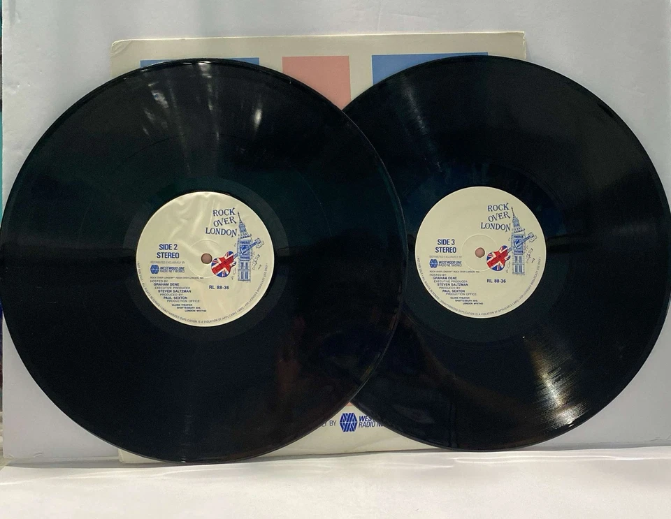 Phil Collins - Status Quo - Level 42 - Rock Over London - 2LP - Vinyl - RL-8836 - Image 4 of 4