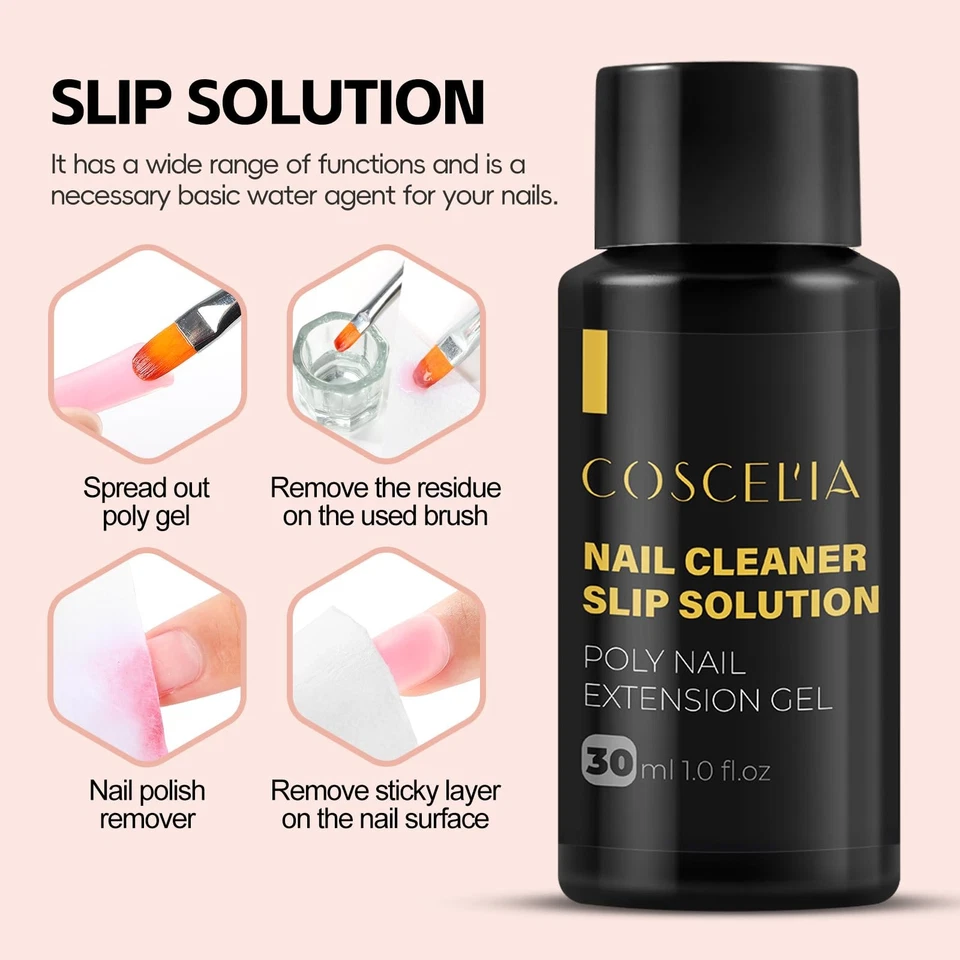 Kit de esmalte de uñas en gel con luz de lámpara UV extensión de polietileno juego de herramientas de manicura Foto 4 de 4