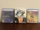 New/Sealed PlayStation 5 Game Lot - Silent Hill f, DragonBall Z, and FF7!