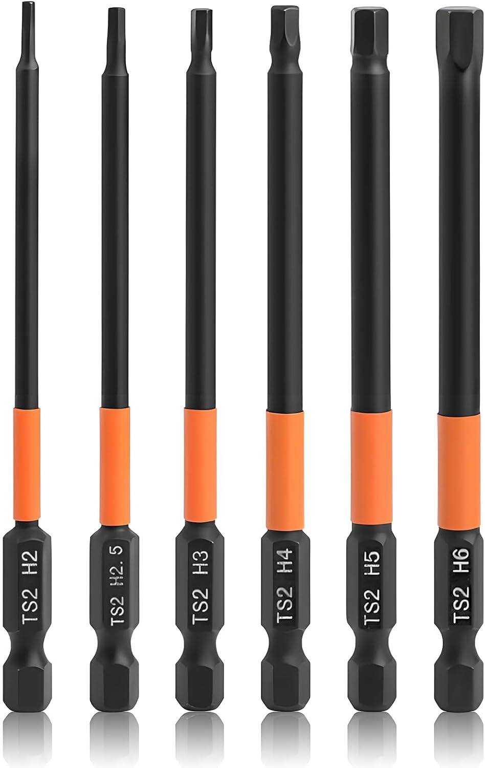 Hex Allen Key Drill Bit Set, 100Mm Magnetic Allen Key Impact Driver Wrench Drill