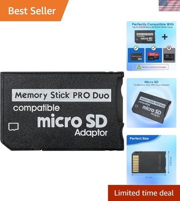Memory Stick PRO Duo Adapter - Compatible with PSP 1000/2000/3000