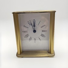 Tiffany & Co. Portfolio 2100 Orologio da Scrivania Quarzo Funzionante Ottone Made In W Germany 