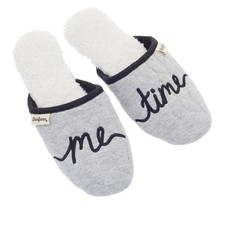 Dearfoams "Scuff" Memory Foam Cable Quilt Slippers