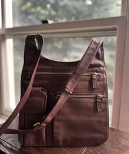 Jp Ourse  Co Leather Traveler Organizer Crossbody Handbag